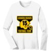 1-DAY RUSH NO MINIMUM Ladies Long Sleeve Crew Neck T-Shirt Thumbnail
