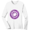 1-DAY RUSH NO MINIMUM Ladies Long Sleeve Crew Neck T-Shirt Thumbnail