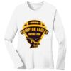 1-DAY RUSH NO MINIMUM Ladies Long Sleeve Crew Neck T-Shirt Thumbnail