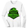 1-DAY RUSH NO MINIMUM Ladies Long Sleeve Crew Neck T-Shirt Thumbnail