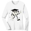 1-DAY RUSH NO MINIMUM Ladies Long Sleeve Crew Neck T-Shirt Thumbnail