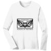 1-DAY RUSH NO MINIMUM Ladies Long Sleeve Crew Neck T-Shirt Thumbnail