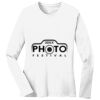 1-DAY RUSH NO MINIMUM Ladies Long Sleeve Crew Neck T-Shirt Thumbnail