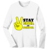 1-DAY RUSH NO MINIMUM Ladies Long Sleeve Crew Neck T-Shirt Thumbnail