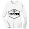1-DAY RUSH NO MINIMUM Ladies Long Sleeve Crew Neck T-Shirt Thumbnail
