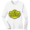 1-DAY RUSH NO MINIMUM Ladies Long Sleeve Crew Neck T-Shirt Thumbnail