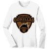 1-DAY RUSH NO MINIMUM Ladies Long Sleeve Crew Neck T-Shirt Thumbnail