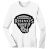 1-DAY RUSH NO MINIMUM Ladies Long Sleeve Crew Neck T-Shirt Thumbnail