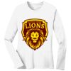 1-DAY RUSH NO MINIMUM Ladies Long Sleeve Crew Neck T-Shirt Thumbnail