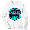 1-DAY RUSH NO MINIMUM Ladies Long Sleeve Crew Neck T-Shirt Thumbnail