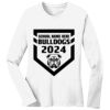 1-DAY RUSH NO MINIMUM Ladies Long Sleeve Crew Neck T-Shirt Thumbnail