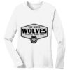 1-DAY RUSH NO MINIMUM Ladies Long Sleeve Crew Neck T-Shirt Thumbnail