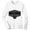 1-DAY RUSH NO MINIMUM Ladies Long Sleeve Crew Neck T-Shirt Thumbnail