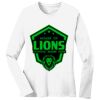 1-DAY RUSH NO MINIMUM Ladies Long Sleeve Crew Neck T-Shirt Thumbnail