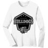 1-DAY RUSH NO MINIMUM Ladies Long Sleeve Crew Neck T-Shirt Thumbnail