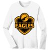 1-DAY RUSH NO MINIMUM Ladies Long Sleeve Crew Neck T-Shirt Thumbnail