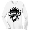 1-DAY RUSH NO MINIMUM Ladies Long Sleeve Crew Neck T-Shirt Thumbnail