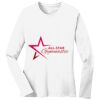 1-DAY RUSH NO MINIMUM Ladies Long Sleeve Crew Neck T-Shirt Thumbnail