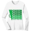 1-DAY RUSH NO MINIMUM Ladies Long Sleeve Crew Neck T-Shirt Thumbnail