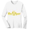1-DAY RUSH NO MINIMUM Ladies Long Sleeve Crew Neck T-Shirt Thumbnail