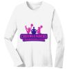 1-DAY RUSH NO MINIMUM Ladies Long Sleeve Crew Neck T-Shirt Thumbnail