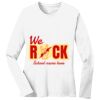 1-DAY RUSH NO MINIMUM Ladies Long Sleeve Crew Neck T-Shirt Thumbnail