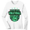 1-DAY RUSH NO MINIMUM Ladies Long Sleeve Crew Neck T-Shirt Thumbnail