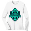 1-DAY RUSH NO MINIMUM Ladies Long Sleeve Crew Neck T-Shirt Thumbnail