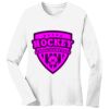 1-DAY RUSH NO MINIMUM Ladies Long Sleeve Crew Neck T-Shirt Thumbnail