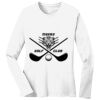 1-DAY RUSH NO MINIMUM Ladies Long Sleeve Crew Neck T-Shirt Thumbnail