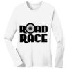 1-DAY RUSH NO MINIMUM Ladies Long Sleeve Crew Neck T-Shirt Thumbnail