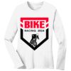 1-DAY RUSH NO MINIMUM Ladies Long Sleeve Crew Neck T-Shirt Thumbnail