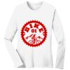 1-DAY RUSH NO MINIMUM Ladies Long Sleeve Crew Neck T-Shirt Thumbnail