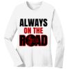 1-DAY RUSH NO MINIMUM Ladies Long Sleeve Crew Neck T-Shirt Thumbnail