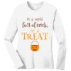 1-DAY RUSH NO MINIMUM Ladies Long Sleeve Crew Neck T-Shirt Thumbnail