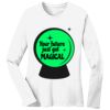 1-DAY RUSH NO MINIMUM Ladies Long Sleeve Crew Neck T-Shirt Thumbnail