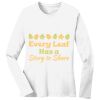 1-DAY RUSH NO MINIMUM Ladies Long Sleeve Crew Neck T-Shirt Thumbnail