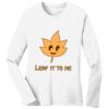 1-DAY RUSH NO MINIMUM Ladies Long Sleeve Crew Neck T-Shirt Thumbnail