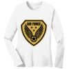 1-DAY RUSH NO MINIMUM Ladies Long Sleeve Crew Neck T-Shirt Thumbnail