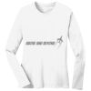 1-DAY RUSH NO MINIMUM Ladies Long Sleeve Crew Neck T-Shirt Thumbnail