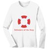 1-DAY RUSH NO MINIMUM Ladies Long Sleeve Crew Neck T-Shirt Thumbnail