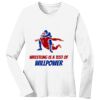 1-DAY RUSH NO MINIMUM Ladies Long Sleeve Crew Neck T-Shirt Thumbnail