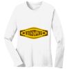 1-DAY RUSH NO MINIMUM Ladies Long Sleeve Crew Neck T-Shirt Thumbnail