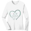 1-DAY RUSH NO MINIMUM Ladies Long Sleeve Crew Neck T-Shirt Thumbnail