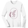1-DAY RUSH NO MINIMUM Ladies Long Sleeve Crew Neck T-Shirt Thumbnail