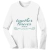 1-DAY RUSH NO MINIMUM Ladies Long Sleeve Crew Neck T-Shirt Thumbnail