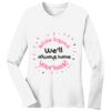 1-DAY RUSH NO MINIMUM Ladies Long Sleeve Crew Neck T-Shirt Thumbnail