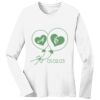 1-DAY RUSH NO MINIMUM Ladies Long Sleeve Crew Neck T-Shirt Thumbnail
