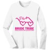 1-DAY RUSH NO MINIMUM Ladies Long Sleeve Crew Neck T-Shirt Thumbnail