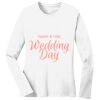1-DAY RUSH NO MINIMUM Ladies Long Sleeve Crew Neck T-Shirt Thumbnail